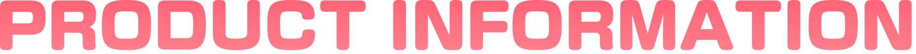 PRODUCT INFORMATION