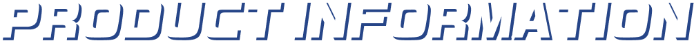 PRODUCT INFORMATION