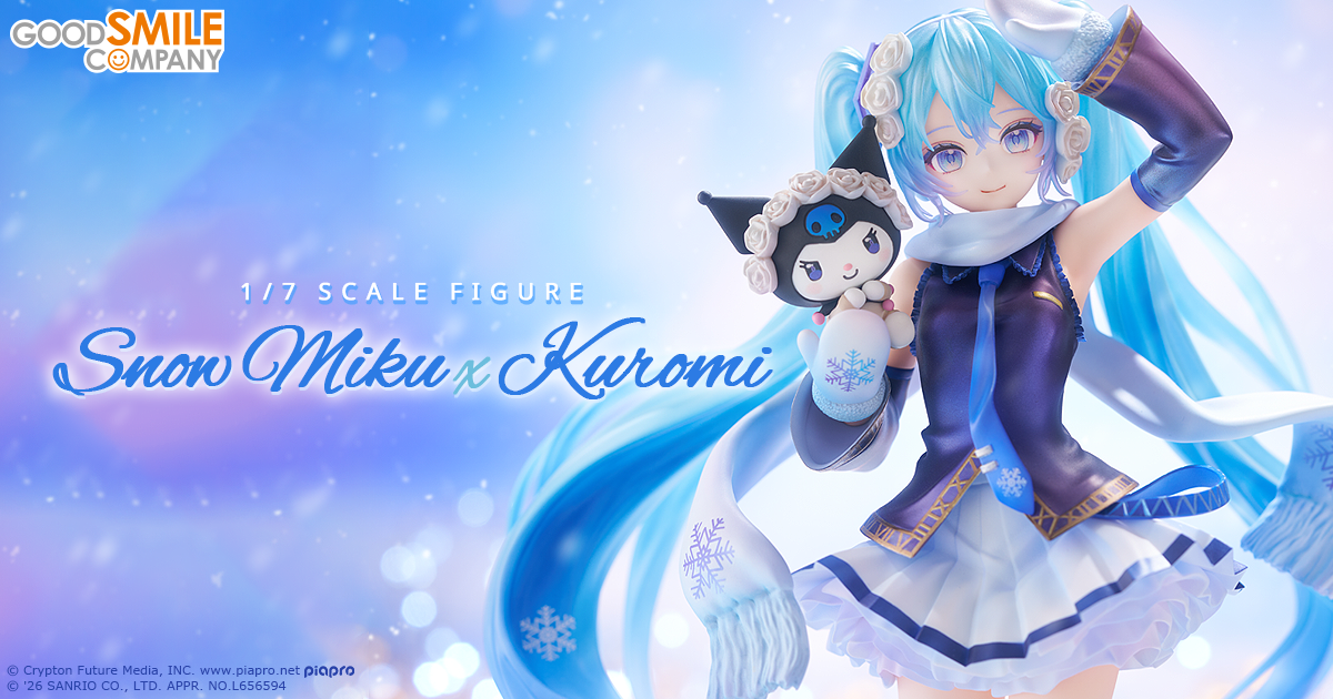 1/7 Scale Figure Snow Miku x Kuromi Feature Site | Good Smile Company